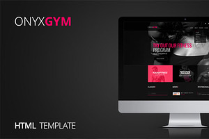 Onyx - Responsive HTML Template