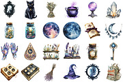 Witchy Vibe Sublimation Clipart, an Illustration by Sublimation Artist (Thumbnail 2 of 6)