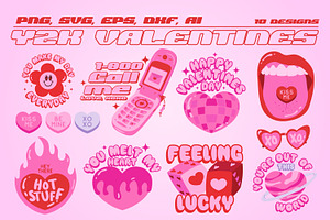 Y2K Retro Valentines day Collection