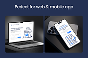 120 Digital Business Line Icons, an Outline Icon by Vectors Market (Thumbnail 3 of 10)