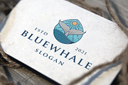 Blue Whale Colorful Logo Template, a Branding & Logo Template by vectorwithin (Thumbnail 3 of 3)