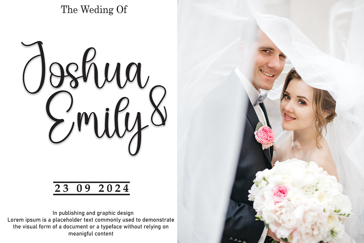 Sublimation | Script Font, a Handwritten Font by Scratchones (Photo 2 of 8)