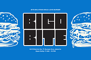 Mono Cubic | Chunky Bold Sans, a Sans Serif Font by gracetype_studio (Thumbnail 6 of 12)