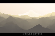 Worlds Beyond 6 Backgrounds, an Illustration by GarryKillian (Thumbnail 3 of 7)