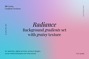 20 Radiance Gradients Set, a Texture Graphic by le-genda (Thumbnail 1 of 12)