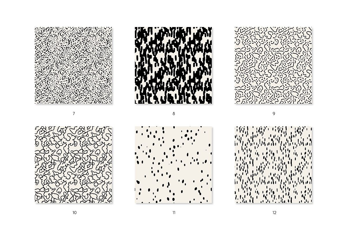 Spotty Seamless Patterns Set, a Pattern Graphic by Curly_Pat (Photo 3 of 7)