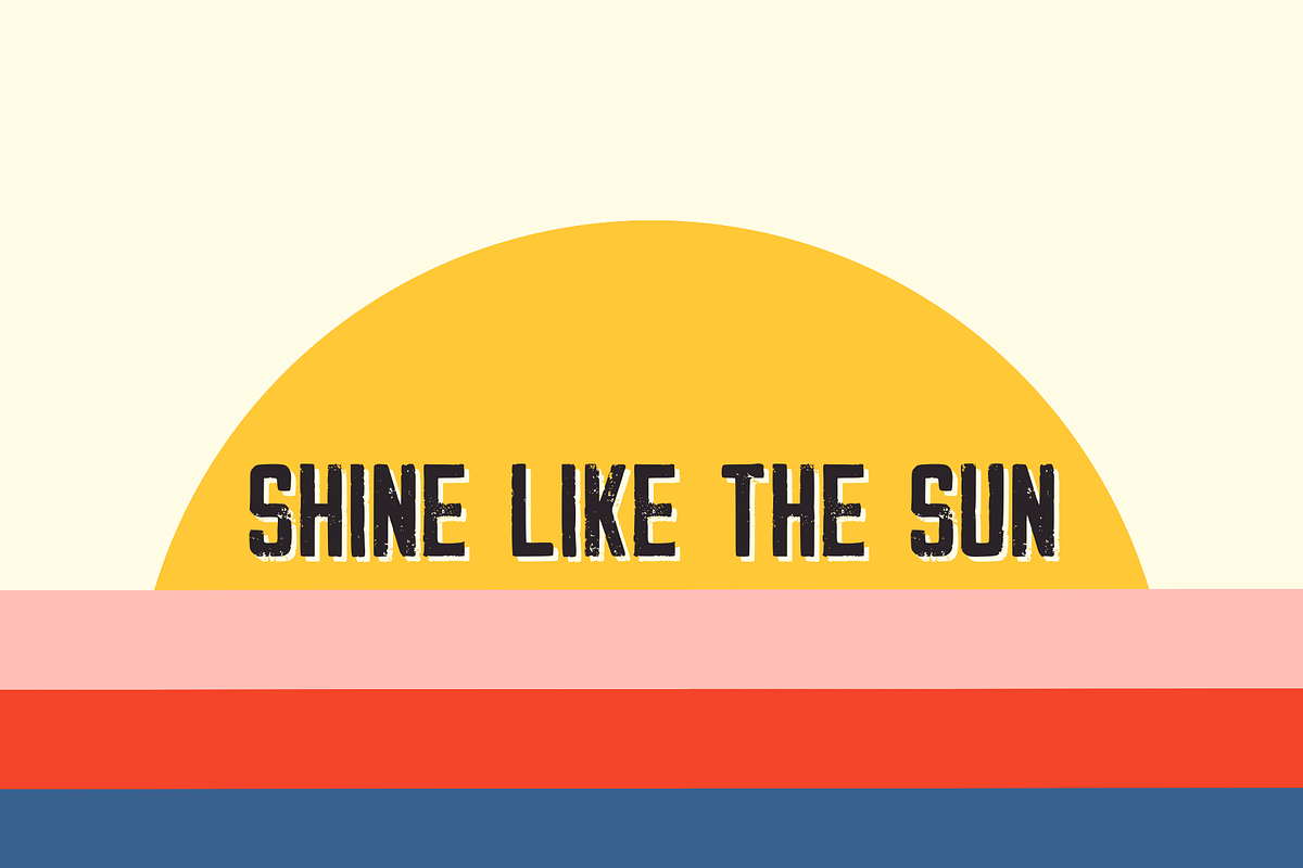 Fifties Print, a Font by Jutta Schneider (Photo 4 of 6)