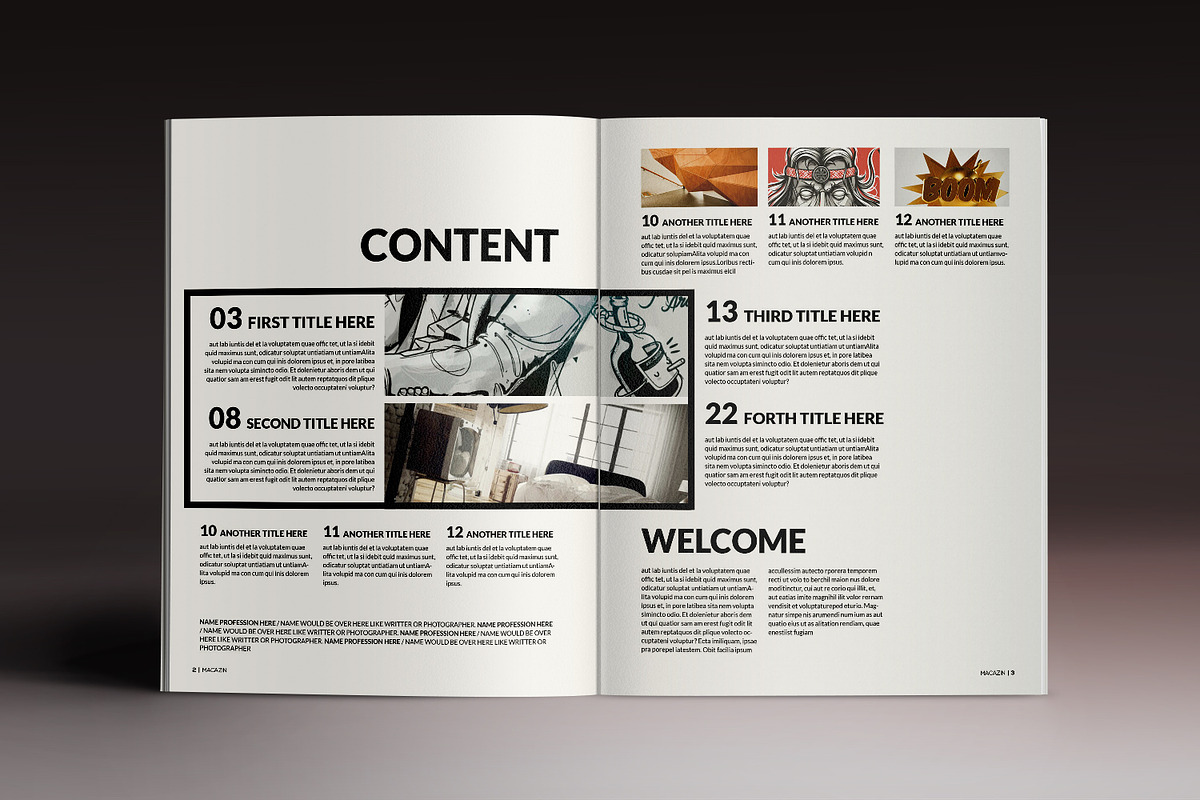 Macazin MGZ, a Magazine Template by Luuqas Design (Photo 3 of 15)