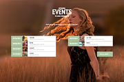 Geulish Onepage Model Agency Theme, a WordPress Template by Tetuko Themes (Thumbnail 5 of 5)