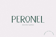 Peronel, Decorative font, a Serif Font by Art pages (Thumbnail 1 of 7)