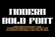 Kingtos Reblack Brush, a Handwritten Font by QR Design Studio (Thumbnail 4 of 8)