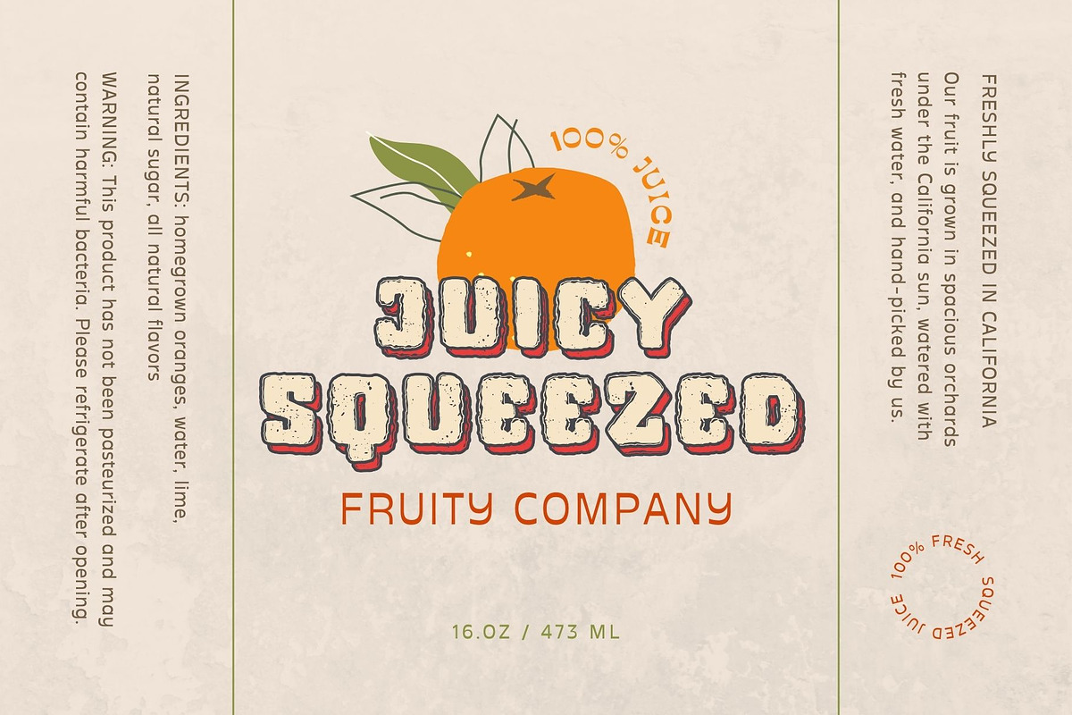 Scrappy, a Sans Serif Font by LetterStock (Photo 3 of 5)