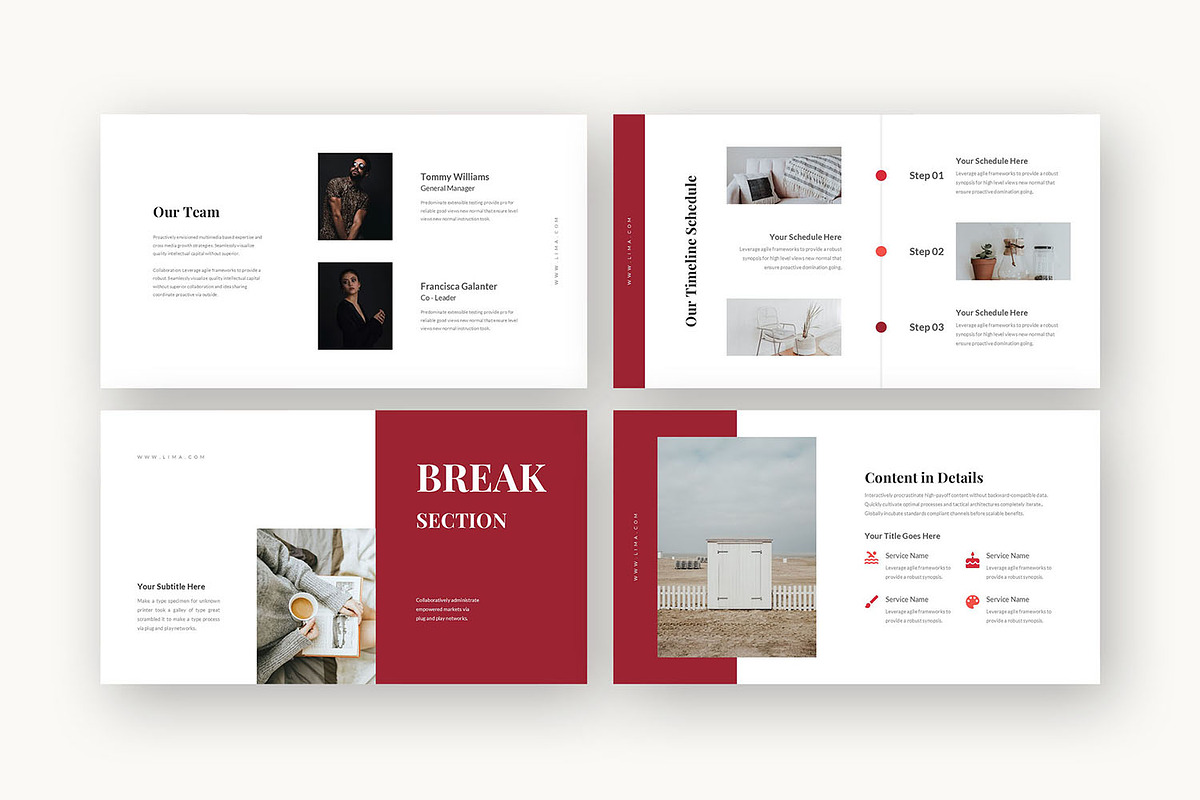 Lima : Talent Proposal Powerpoint, a Presentation Template by Punkl Camp (Photo 4 of 16)