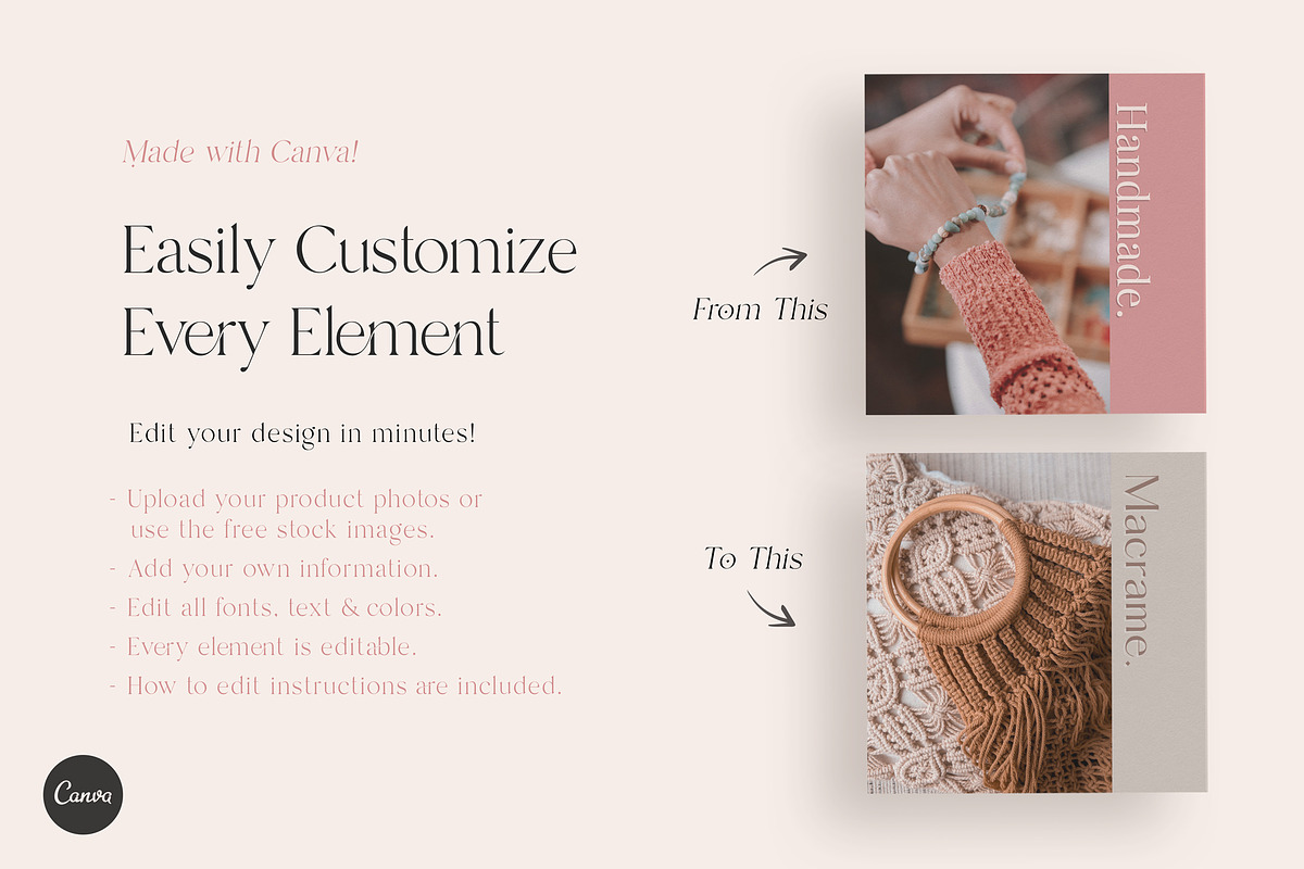100 Social Media Post Templates, a Social Media Template by Gebers Marketing & Design (Photo 10 of 10)