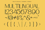 Logate - Chic Ligature Sans Font, a Sans Serif Font by Font Liner (Thumbnail 13 of 13)