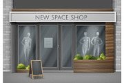Vector Realistic Store Front Bundle, a Work Illustration by Zonda (Thumbnail 7 of 7)