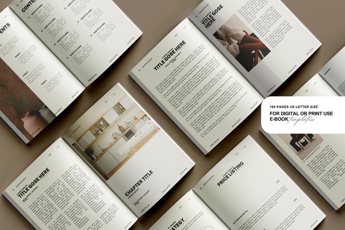 Workbook and E-Book Canva Templates, a Magazine Template by Prapti Design (Photo 5 of 10)