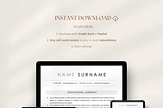ATS Friendly Resume Template Word, a Resume Template by OkiDocs Resume Templates (Thumbnail 7 of 11)
