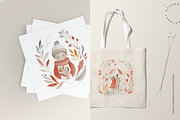 Autumn Charm Watercolor Collection, a Seasonal Illustration by Lumeno (Thumbnail 7 of 7)