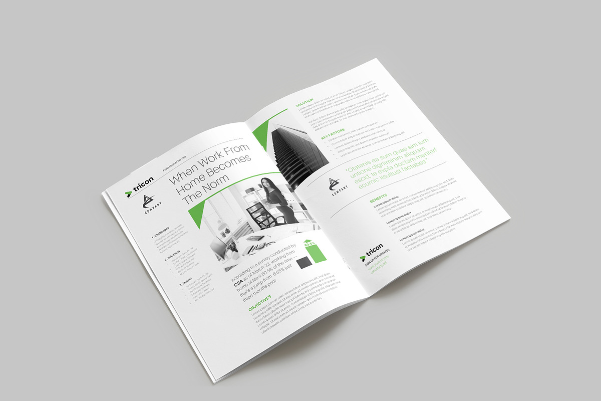 Case Study Flyer, a Flyer Template by Rongbaaz (Photo 1 of 2)