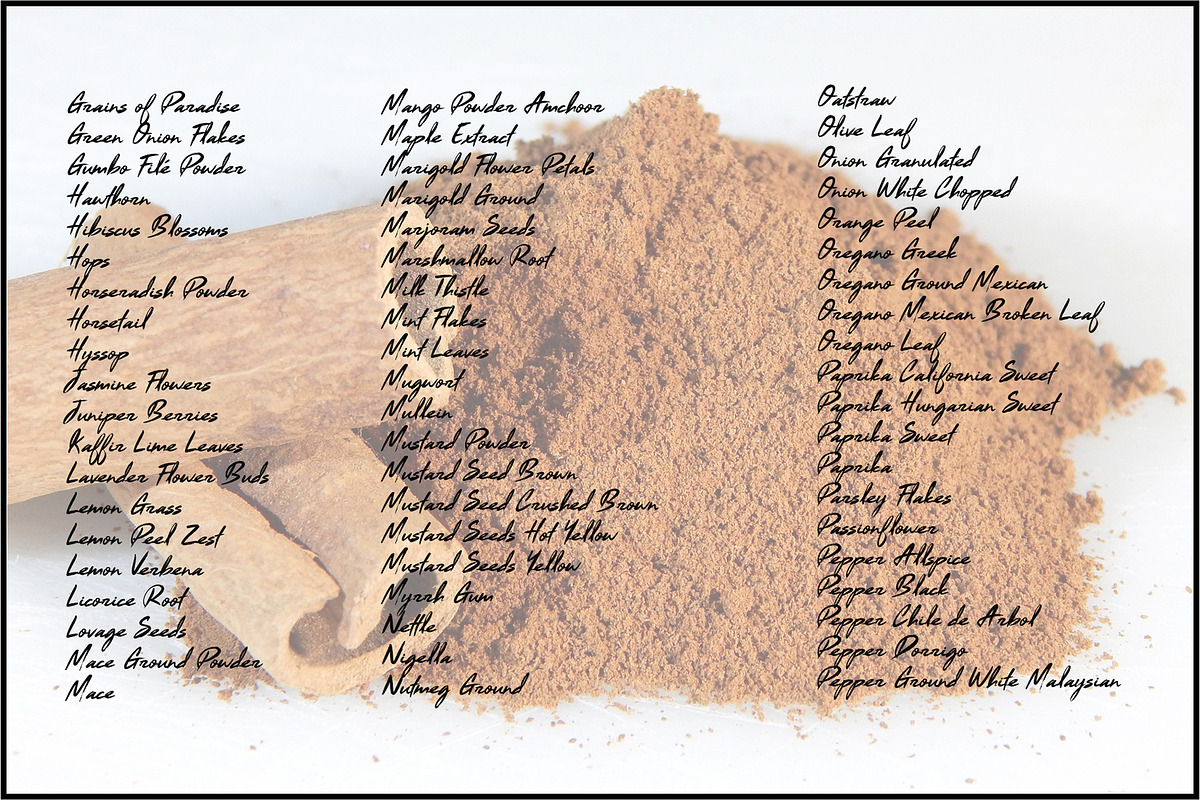 Bulk Herbs & Spices Gradients preview 5