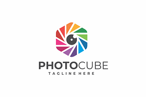 Colorful Aperture Photography Logo