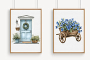 Watercolor Easter Clipart, an Illustration by Libby Wishes (Thumbnail 3 of 9)