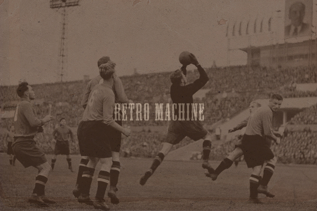 Retro football, an Illustration by Retro Machine (Photo 13 of 13)