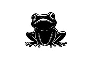Frog Silhouette Vector Bundle, an Illustration by jahid234 (Thumbnail 19 of 46)