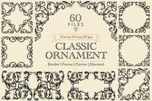 Frames And Borders Vintage