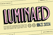 Folime 3D, a Sans Serif Font by Craft Supply Co. (Thumbnail 3 of 8)
