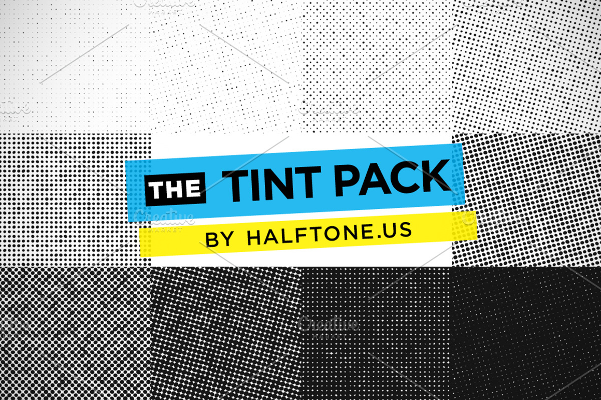 Halftone Illustrator Tint Pack preview 2