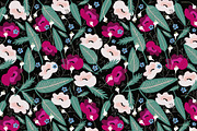 Botanical Pattern, a Pattern Graphic by Anis Illustration (Thumbnail 1 of 6)