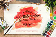 500 Watercolor Textures Packs, a Texture Graphic by LogoLabs (Thumbnail 1 of 5)