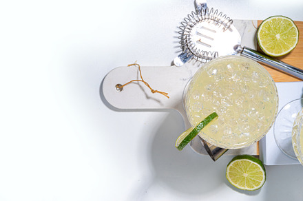 Lime gin martini cocktail, a Food & Drink Photo by Rimma