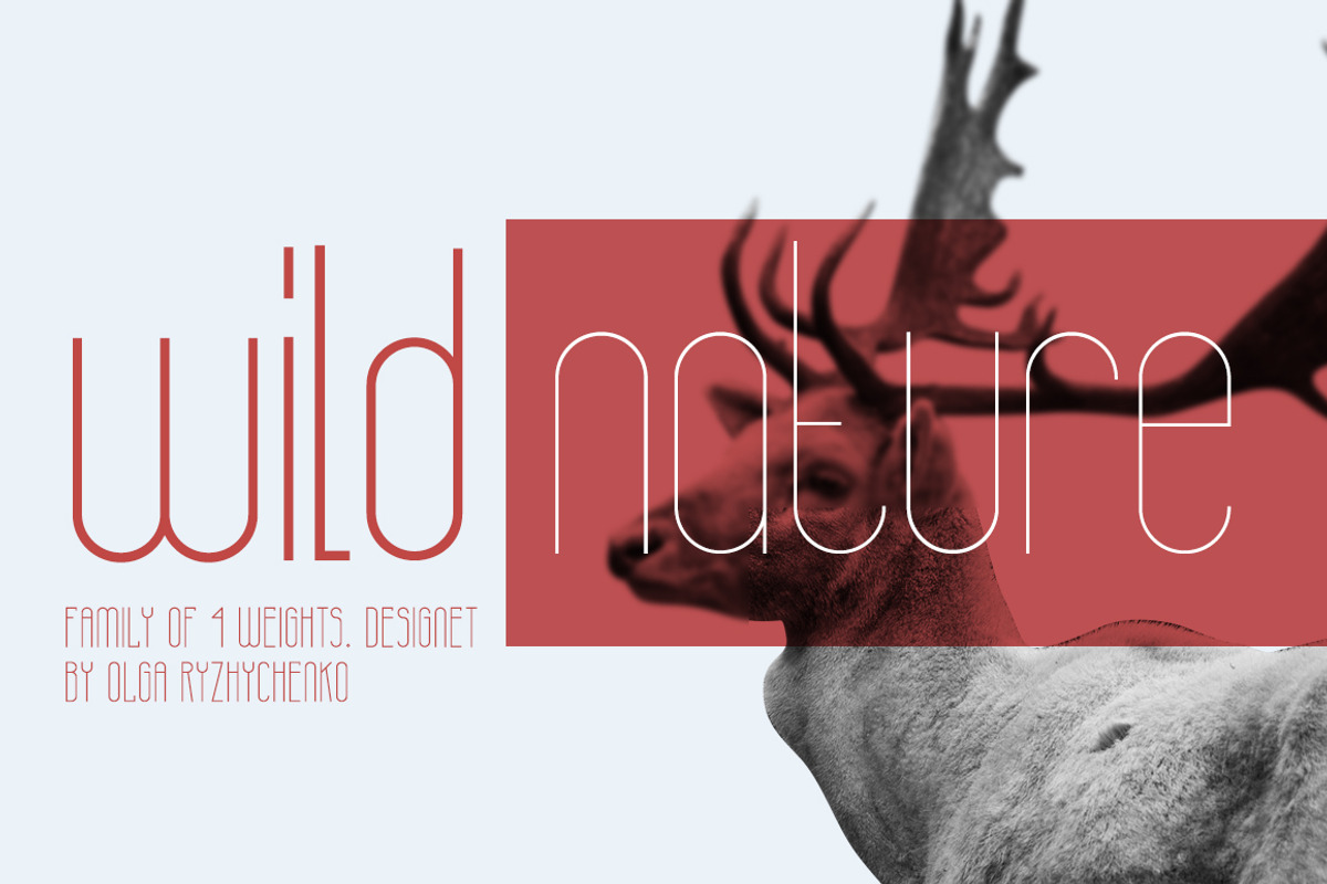 Banret. Font Family preview 7