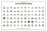 1200 Vintage Badge & Objects, a Branding & Logo Template by Toonsteb (Thumbnail 5 of 20)