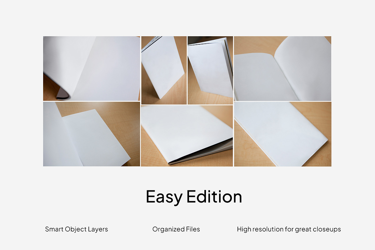 Brochure Mockup Set, a Books & Magazine Mockup by Croma Studio (Photo 2 of 18)