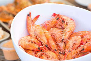Bowl Of Shrimp, a Food & Drink Photo by THP Creative