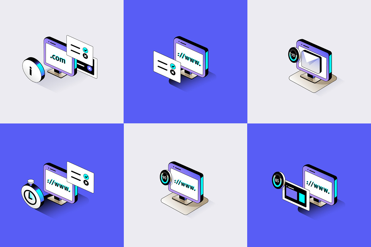 Cybersecurity Isometric Icons, a Solid Icon by Polar Vectors (Photo 3 of 10)