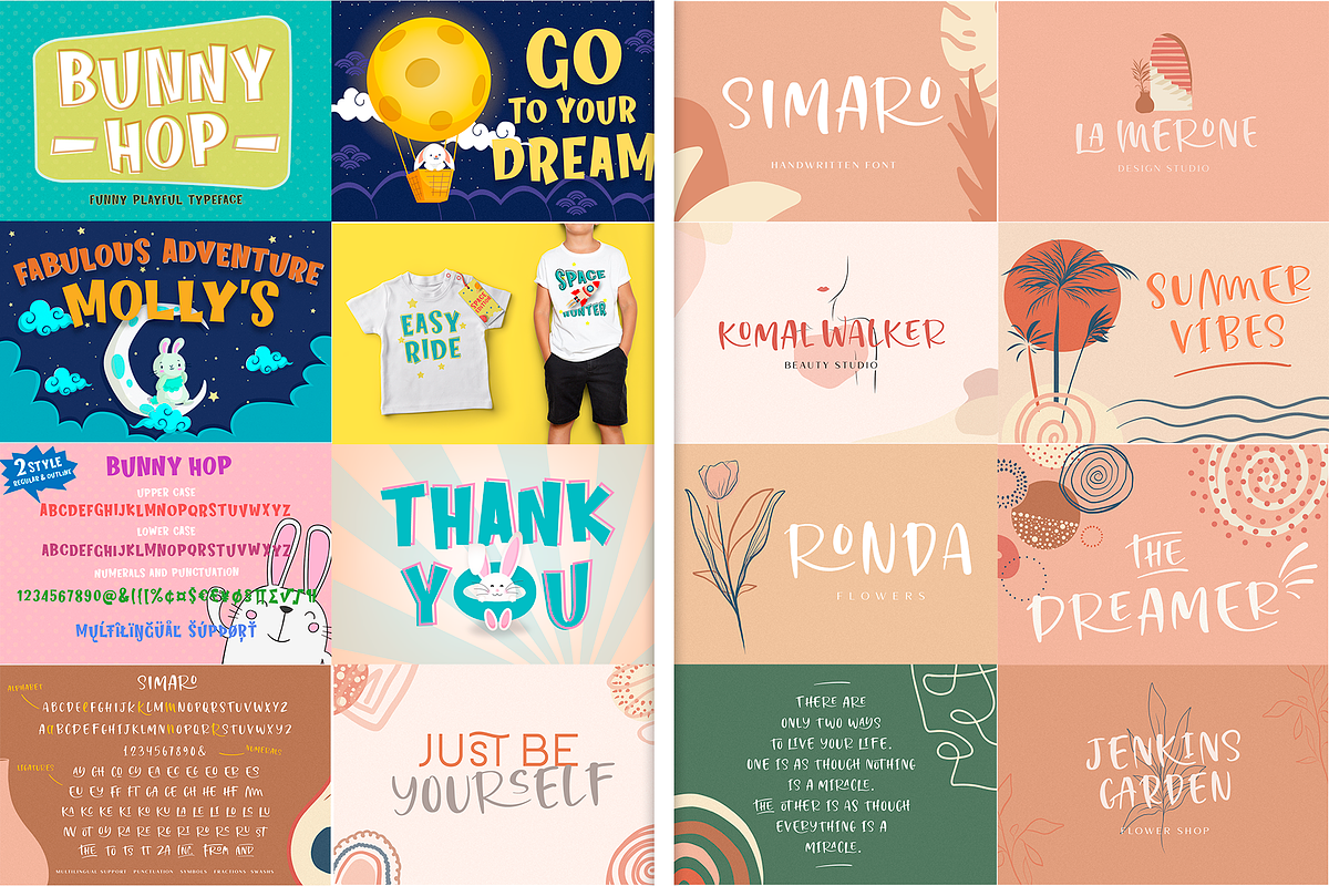 Modern Font Bundle, a Sans Serif Font by Larin Type Co. (Photo 32 of 32)