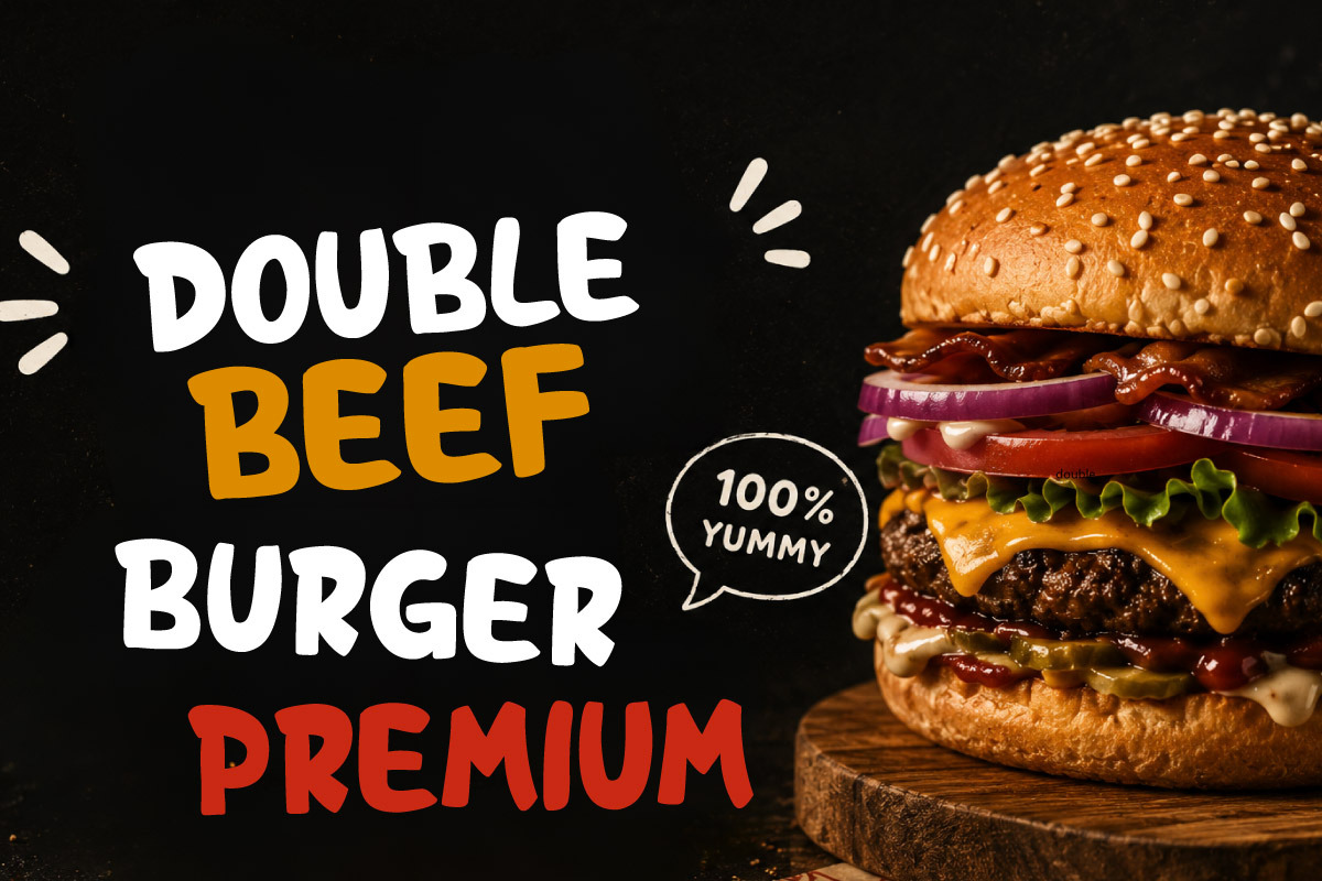 Heckybrave - Burger Display Font, a Handwritten Font by productype1 (Photo 2 of 11)