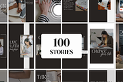 Dark Canva IG Templates, a Social Media Template by VeliusCreativeStudio (Thumbnail 4 of 10)