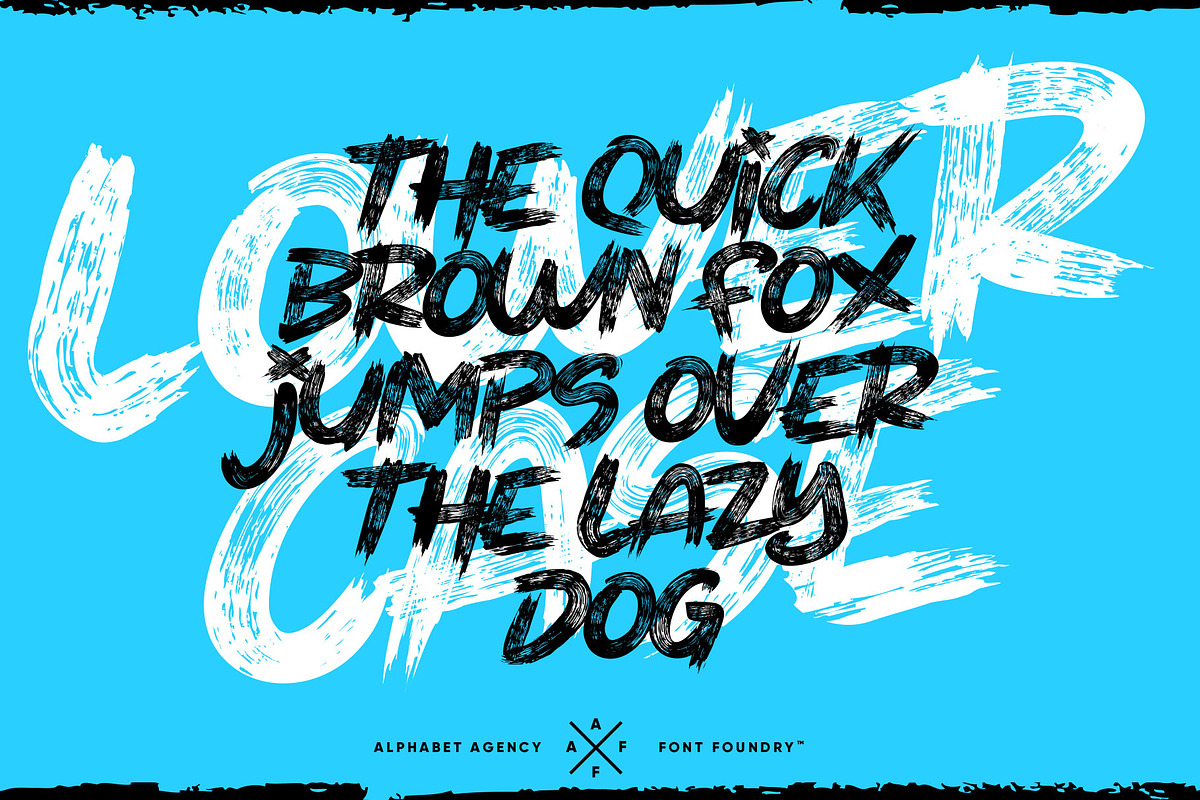 THEY LIVE PAINT BRUSH FONT preview 2
