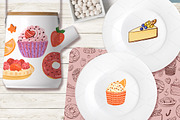 SALE! Cakes & Chocolate Collection, a Decorative Illustration by Irina Diasli (Thumbnail 12 of 14)