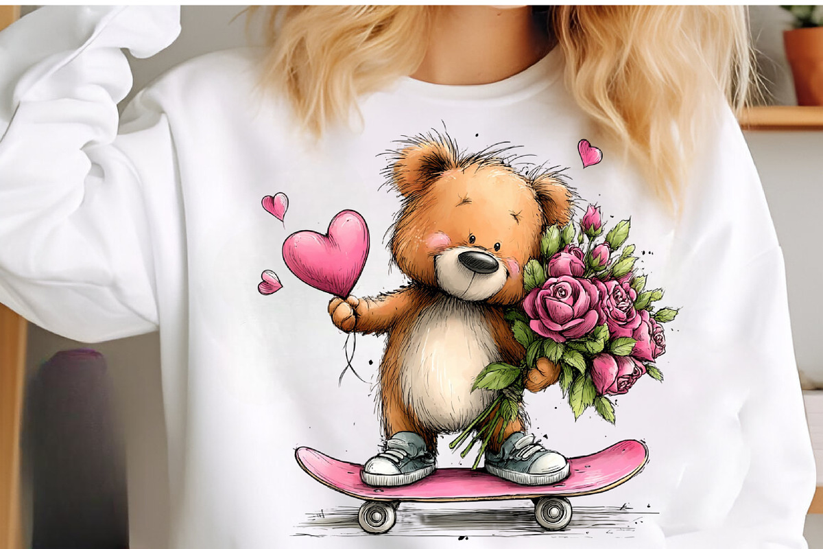Whimsical Valentine's Day Clipart, an Illustration by SinaCreation (Photo 10 of 11)