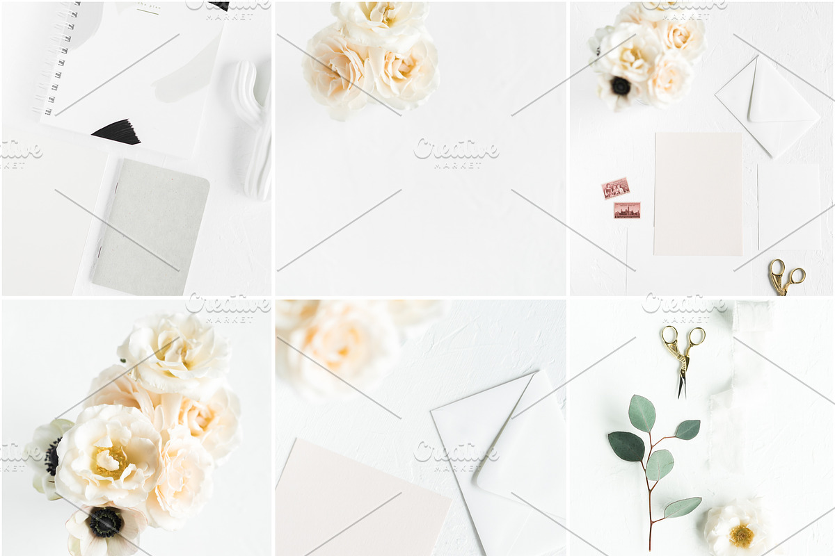 Wedding Mockup Floral Bundle, a Graphic by LaPorte Images (Photo 3 of 9)