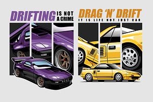 Japanese Drift Car Collection