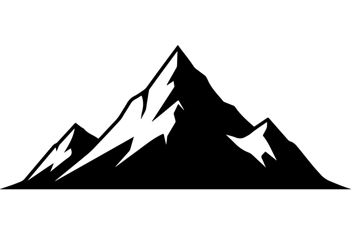 Mountain Range Silhouette, an Object Graphic by Designer_Momina (Photo 17 of 20)