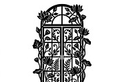 50 Floral French Window Ornament, a Decorative Illustration by Amazin_art (Thumbnail 11 of 29)